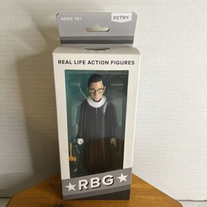 RUTH BADER GINSBURG RBG Real‎ Life Action Figure Doll Ginsberg FCTRY Justice